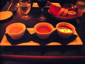Prawn Bisque and Seafood Chowder