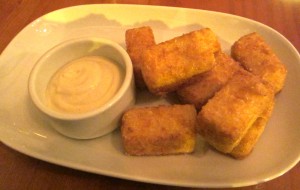 Crispy Semolina Polenta Cubes
